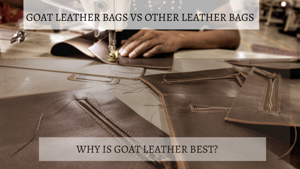 Handbag Goat Leather PIPER tan top-handle tote bag