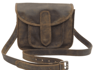 Buffalo leather sling bag
