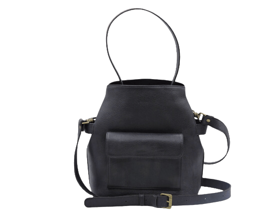 leather hobo shoulder bag