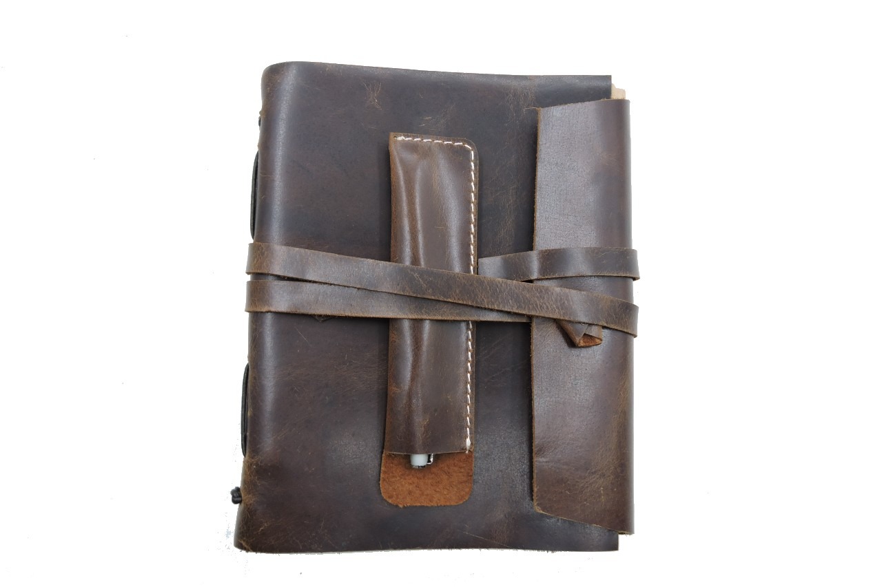 leather bound journal